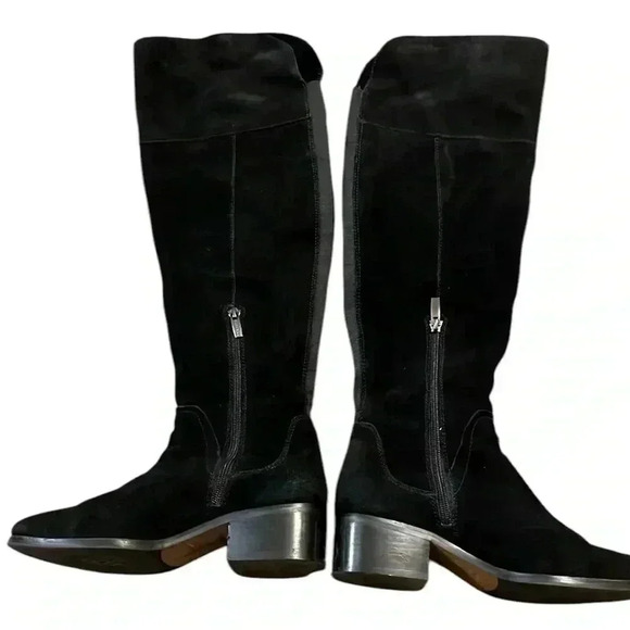 VINCE CAMUTO Kochelda Over the Knee Boot Black Suede Size 8 - Picture 10 of 11